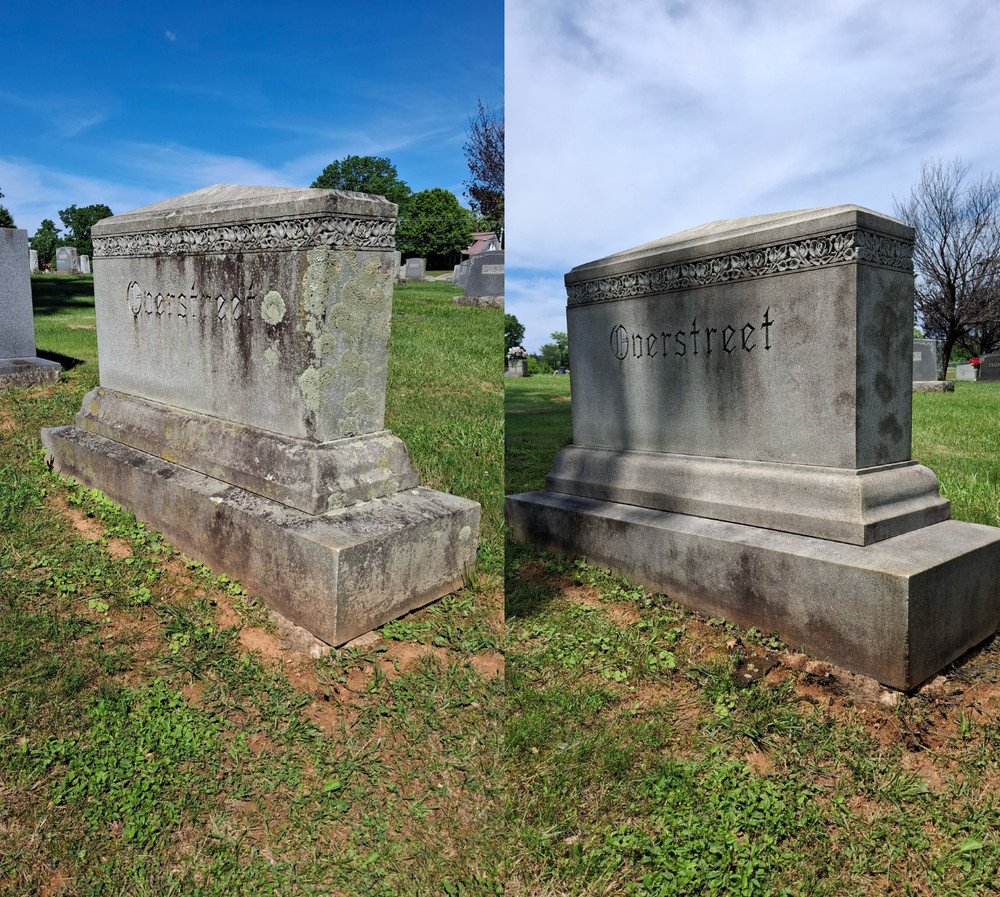 Endurance Gravestone & Monument Cleaner - 1 Quart (Spray Bottle)
