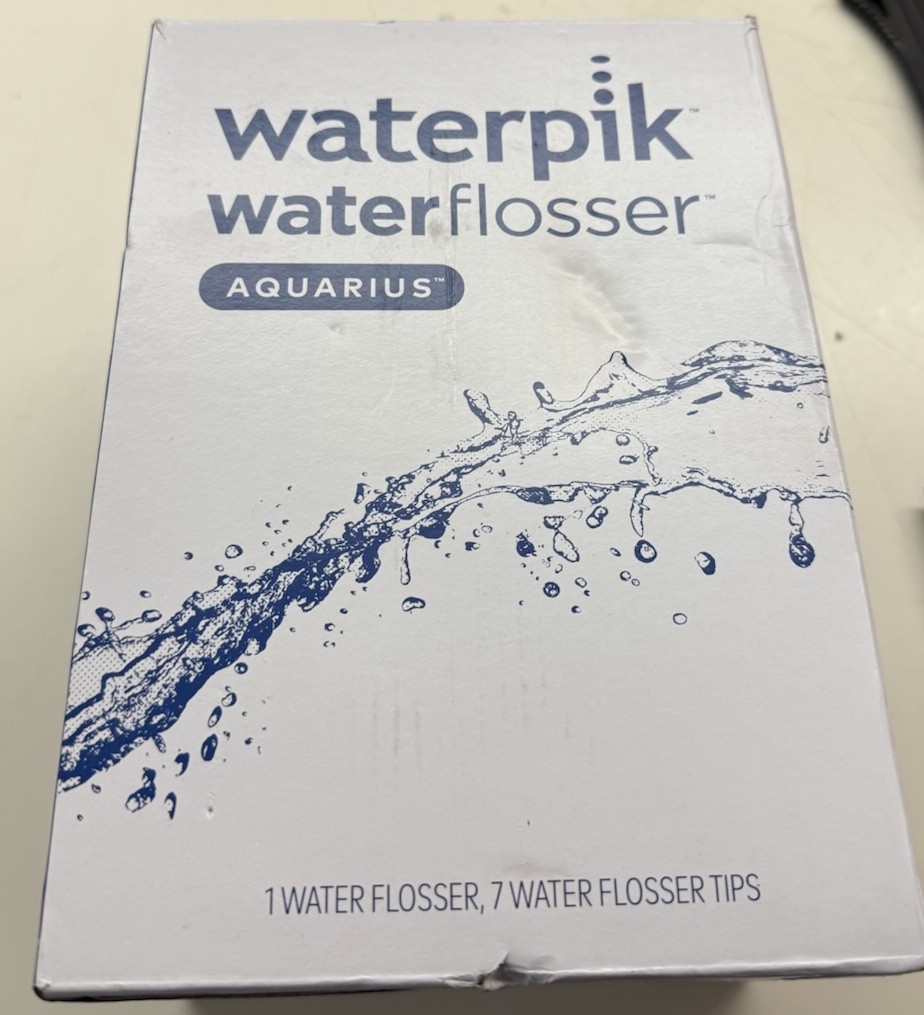 Waterpik Aquarius WP-660 Corded Electric Water Flosser - White- Sealed!
