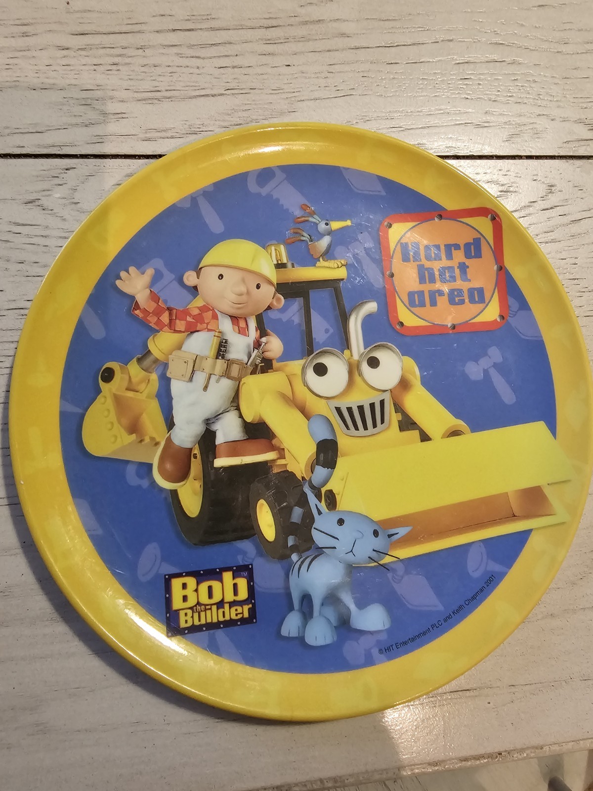 Childrens Melamine Vtg Disney 3 Piece Dinnerware Set