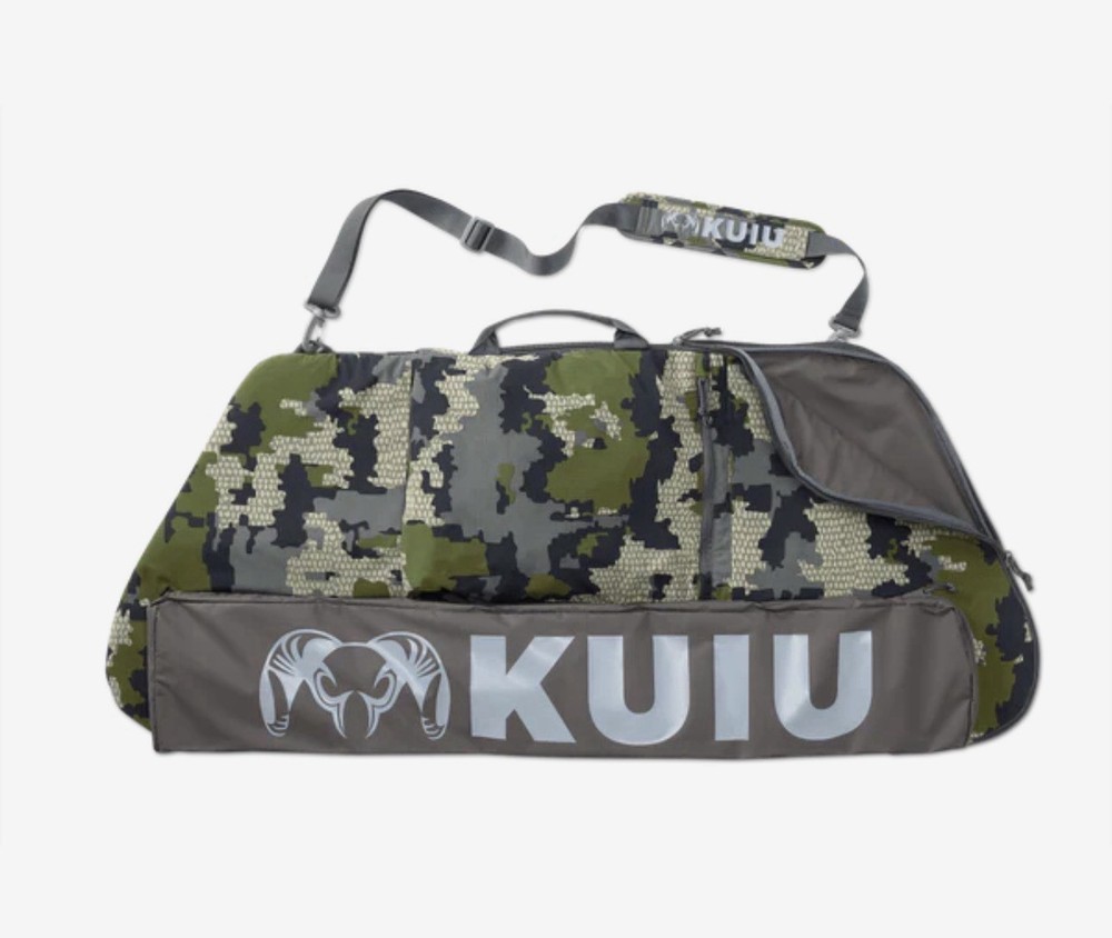 Kuiu Compound Bow Case Soft Bow Case with Arrow Pocket Verde Camo