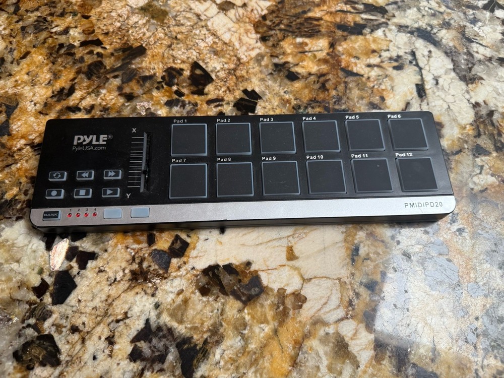 Pyle PMIDIPD20 - MIDI Controller Drum Pad - USB Audio Interface