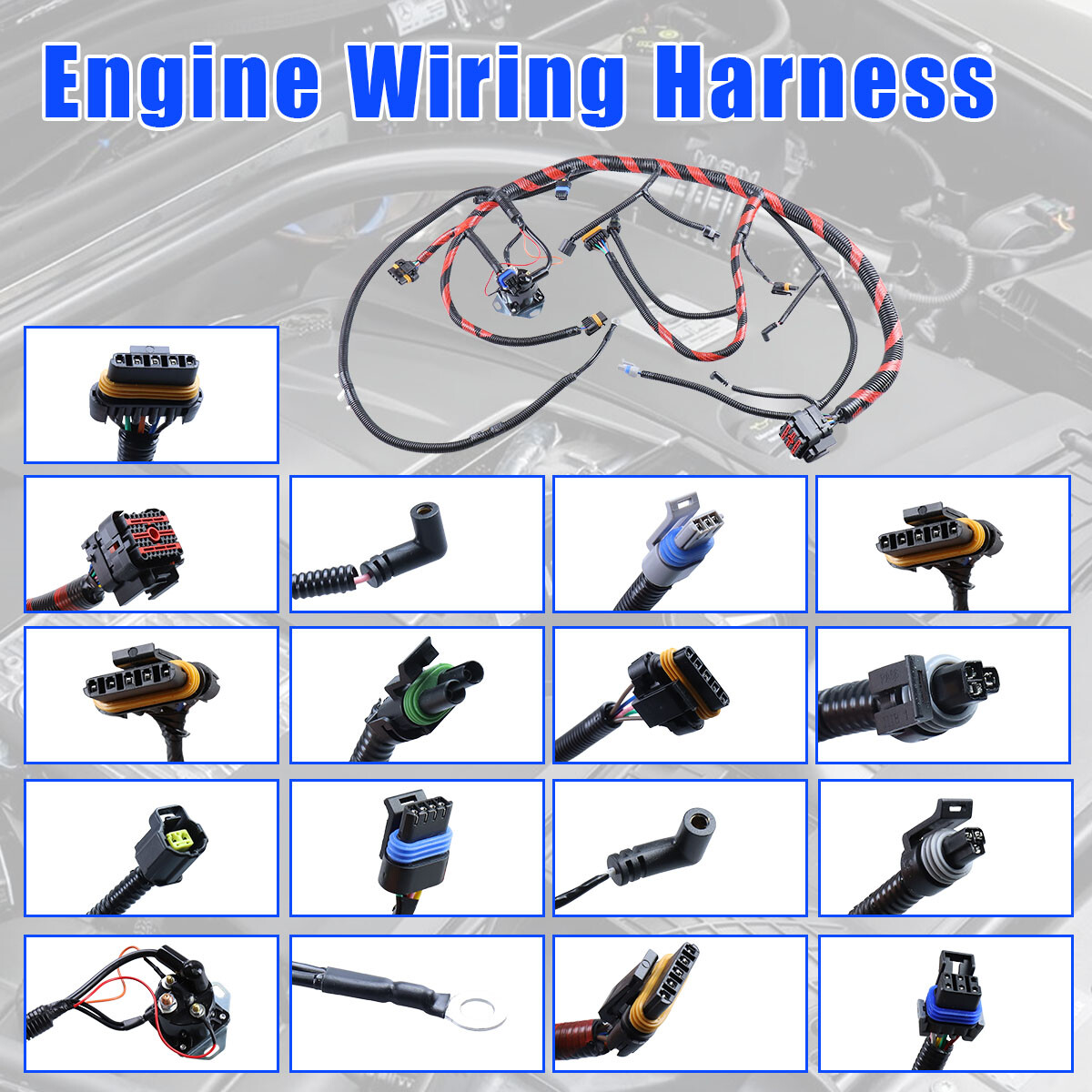 NEW Upgraded Engine Wiring Harness for 1997 Ford F-250 F-350 7.3L Diesel
