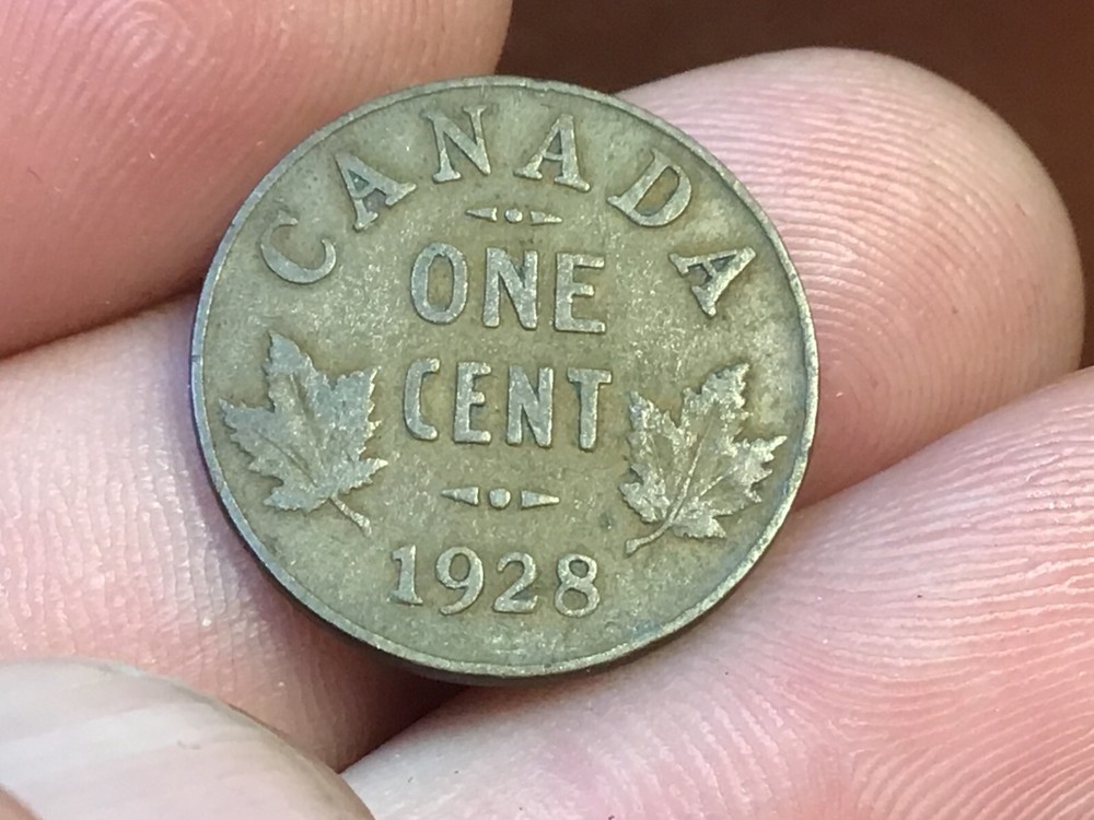 1928 Canada Small Cent