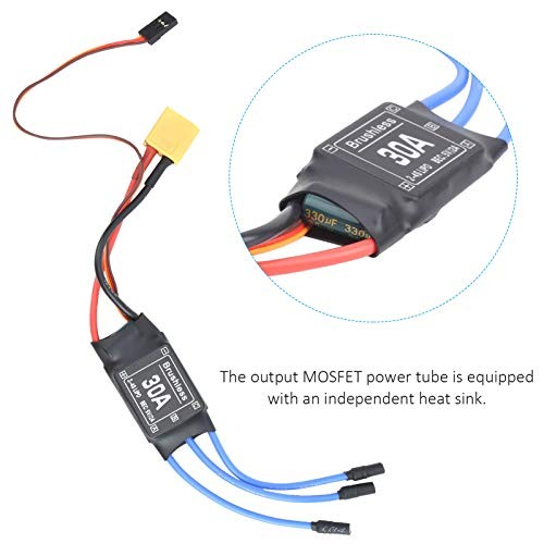 Aircraft Brushless ESC, 30A Electronic Components Brushless ESC Plug