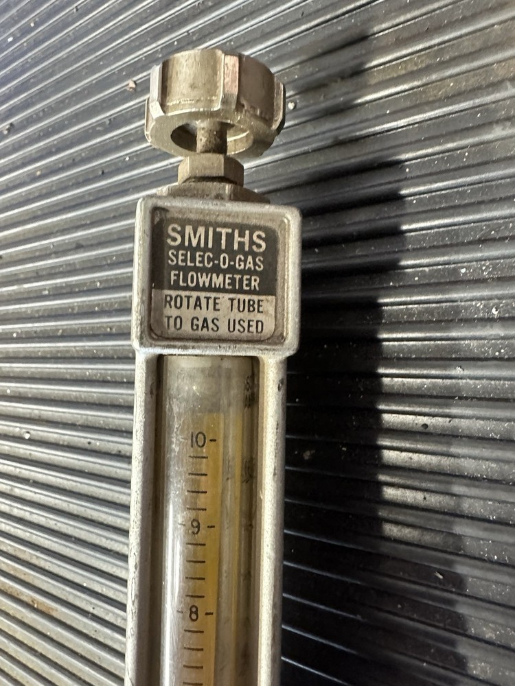 Smith’s Select-o-gas Flow meter p/n 3492-1