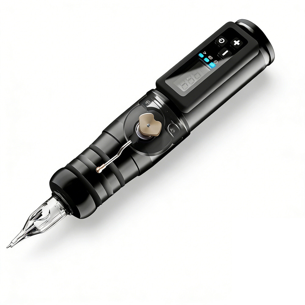 Wireless Tattoo Rotary Pen Machine Precise Control 1500mAh Coreless Motor