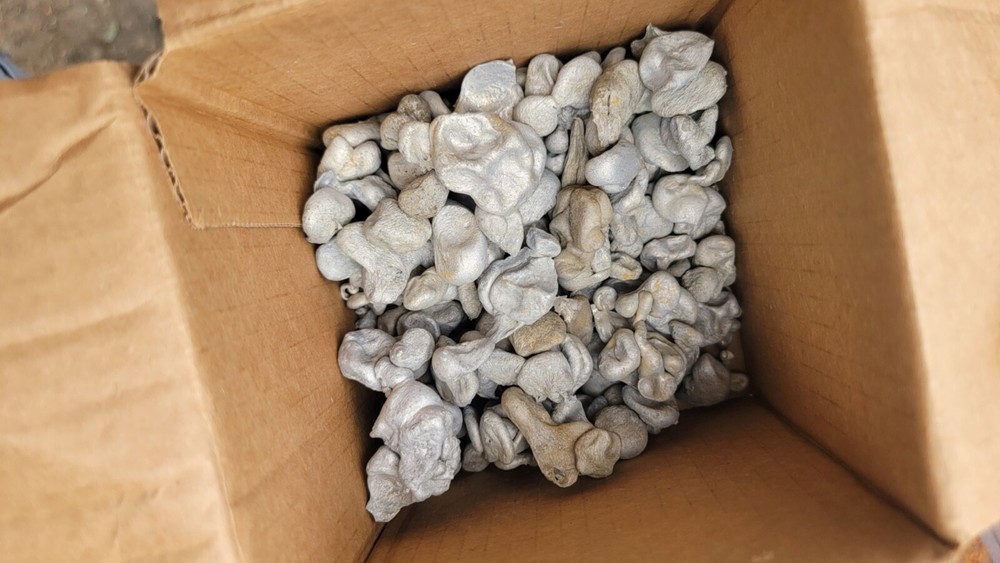 Aluminum gravel/goblins, great for foundry work