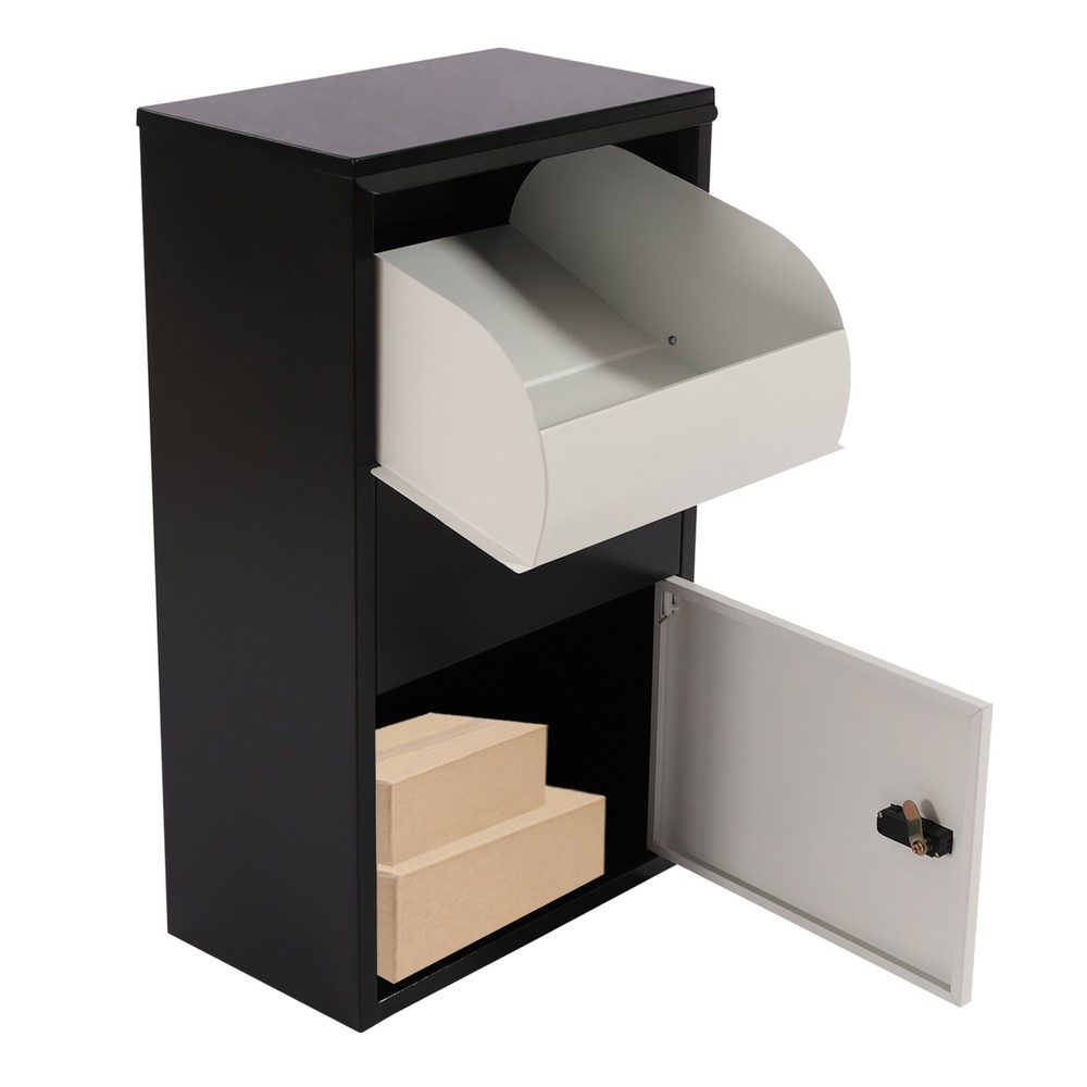 Package Delivery Boxes Large Mailbox for Parcel Wall Mounted Lockable Anti-Theft