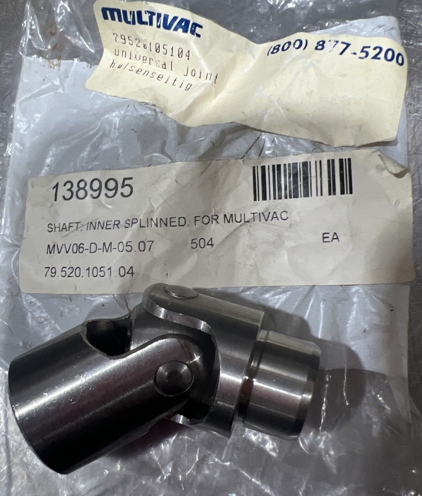 Multivac Universal Joint 79.520.1051.04 Nos Surplus