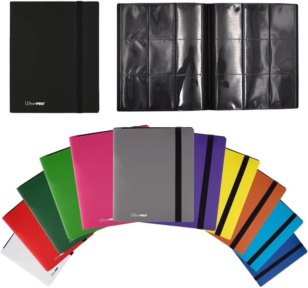 Eclipse 9-Pocket Pro-Binder Jet Black