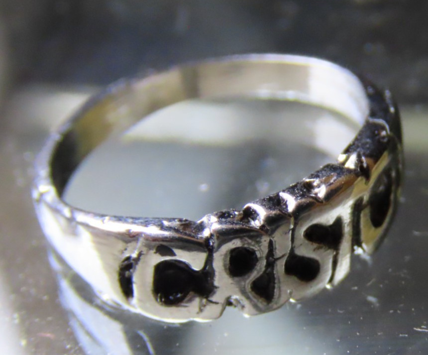 Christ Metal Ring