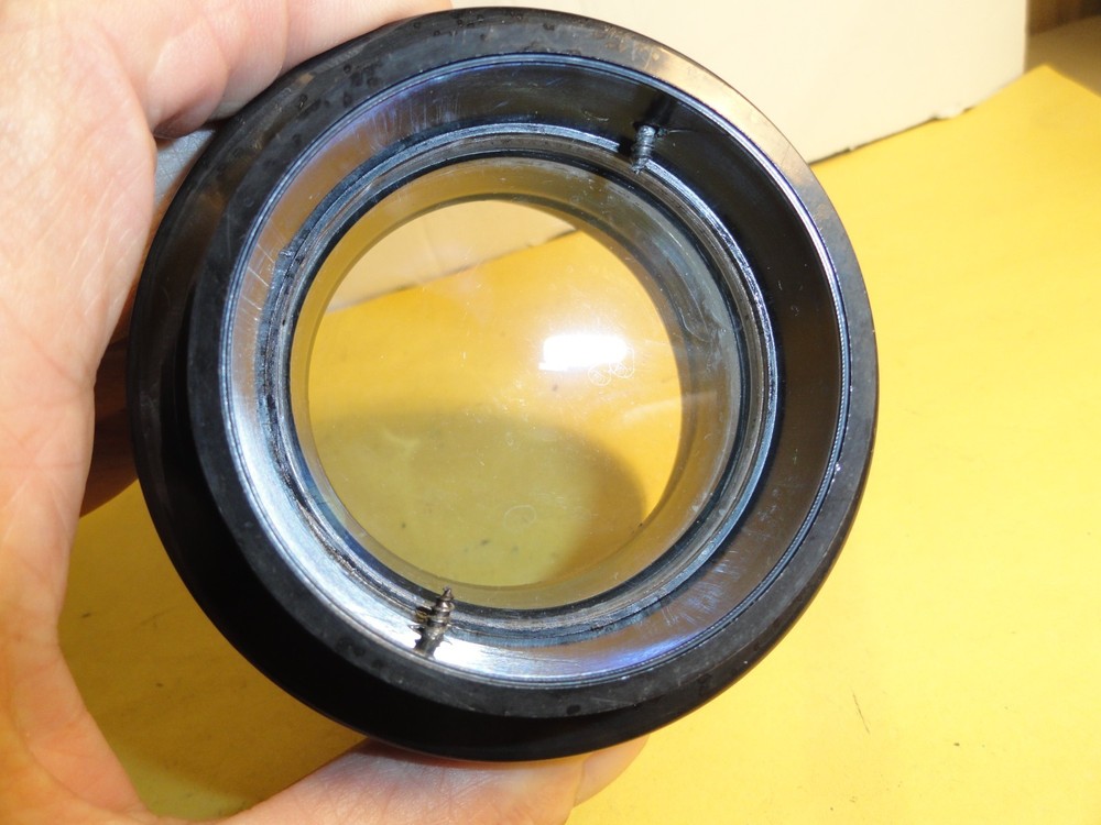 VINTAGE SILVER ECLIPSE MODEL RR70060EB3 TELESCOPE FRONT COVER & LENS NICE