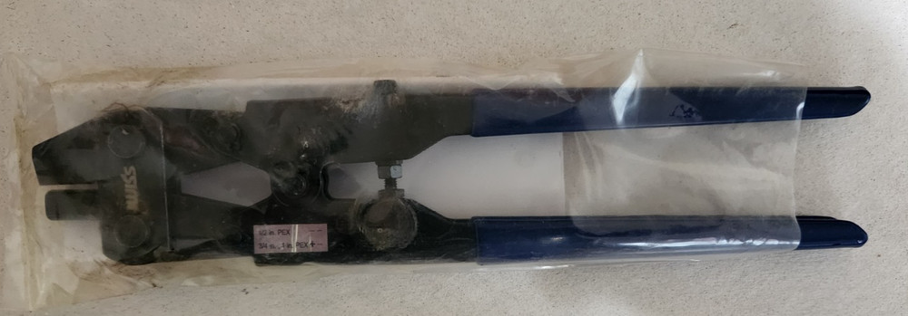 IWISS PEX CRIMP RING REMOVAL TOOL 1/2''- 1''