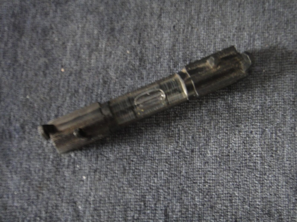 Black Plastic Single Bubble Line Level