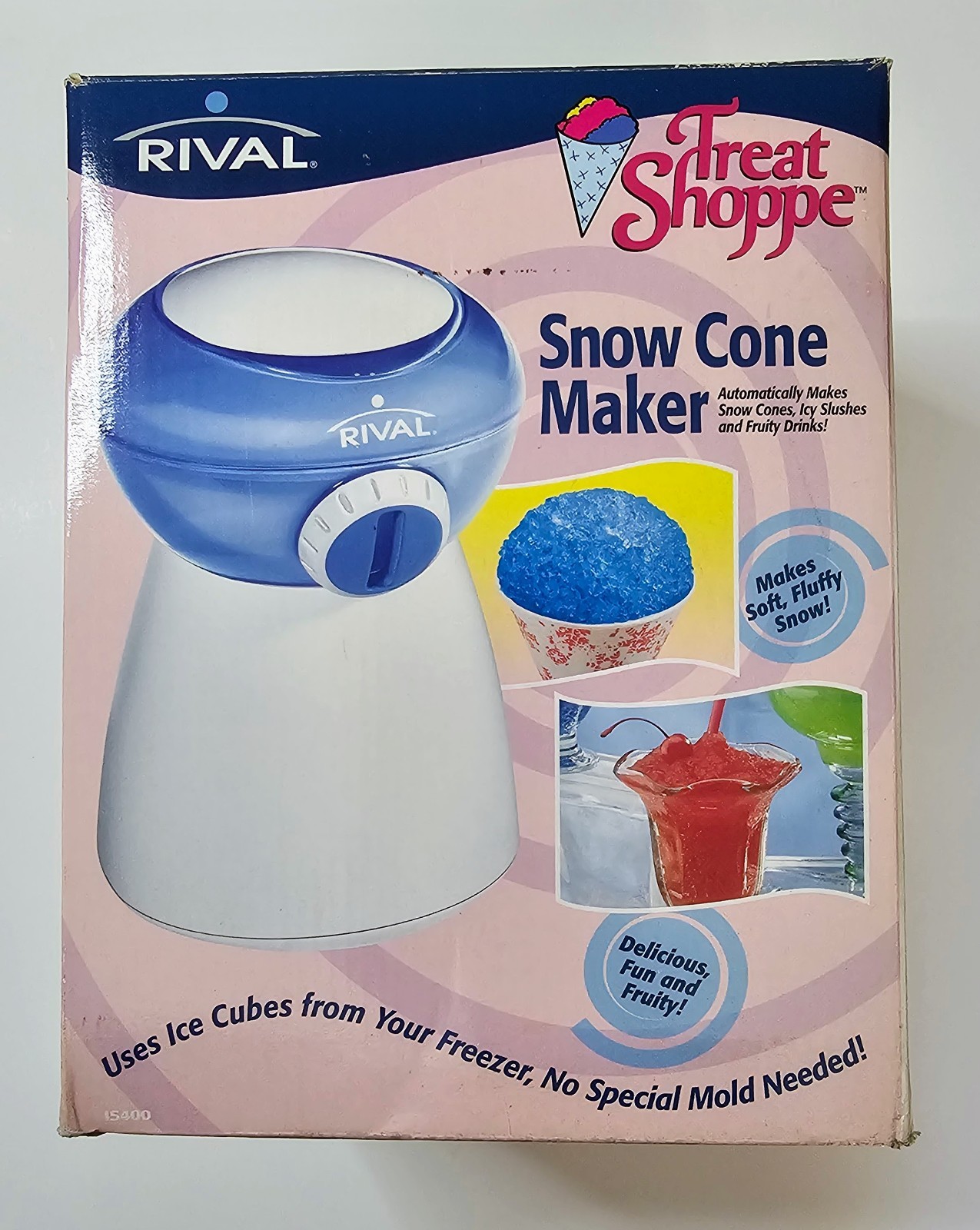Rival Treat Shoppe Ice Shaver Snow Cone Maker New IS400