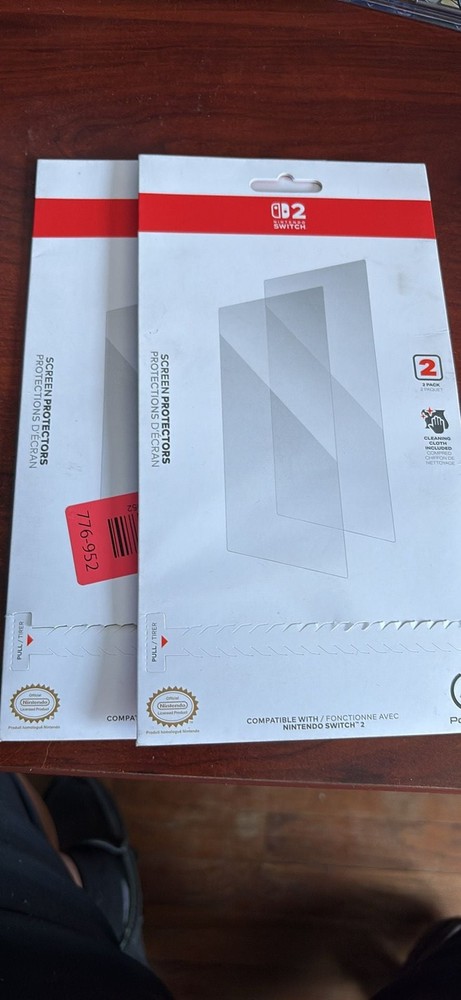Nintendo Switch 2 Official Screen Protector (2 Pack)