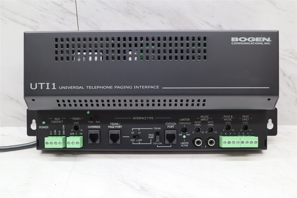 NEW Bogen Communications UTI1 Universal Telephone Paging Zone Systems Interface