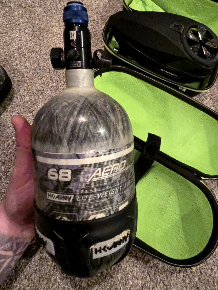 Planet eclipse CS1 Paintball Marker Setup Bundle Pre-owned