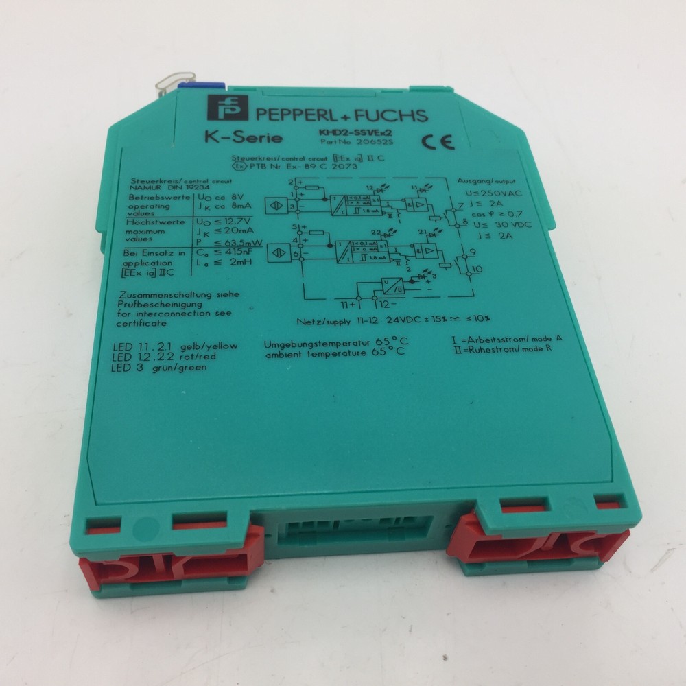 PEPPERL+FUCHS KHD2-SS1/Ex2 (20652S) Isolated Switch Amplifier