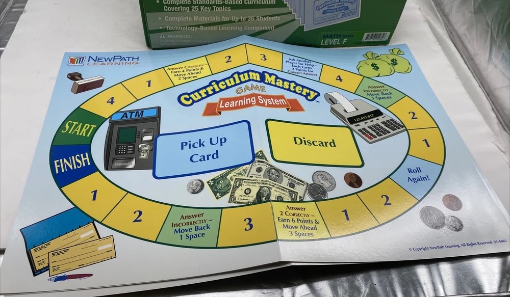 New Path Learning Curriculum Mastery Game Learning System Mathematics Grade 6