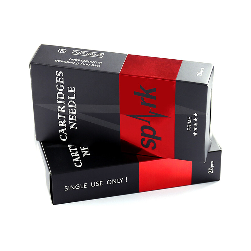 10,20,40,60,100pcs Spark Sterile Disposable Tattoo Cartridge Needles RL,RS,CM,M1