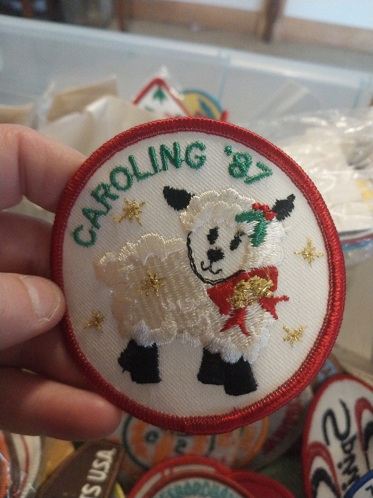 CAROLING '87 Lamb NOS Patch, 3"