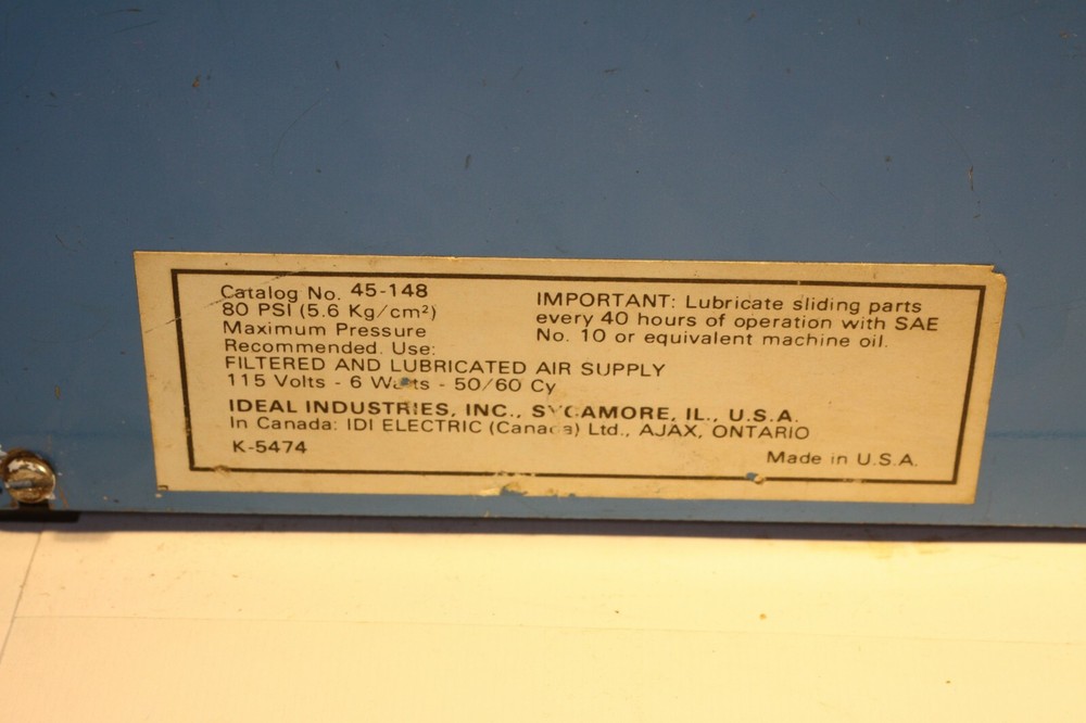 IDEAL INDUSTRIES AUTOMATIC PRECISION POWER STRIPMASTER set for 24 GA HV wire