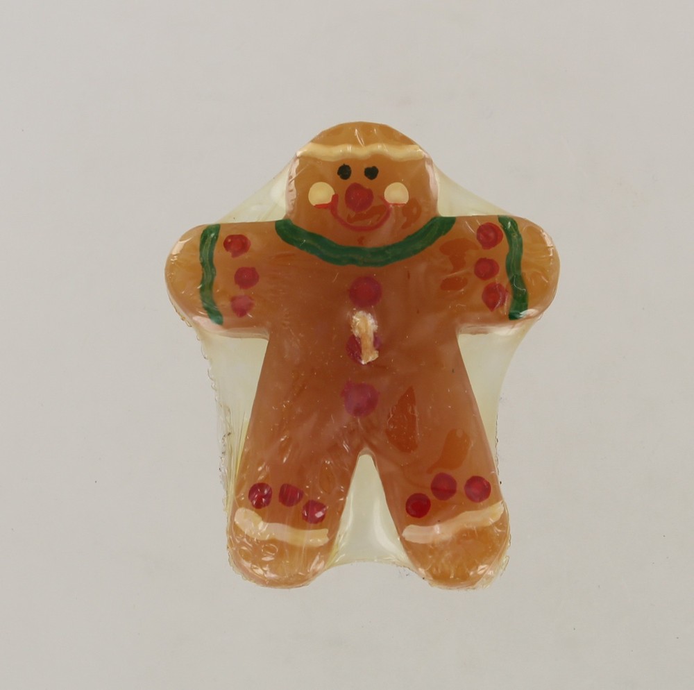 8 New Gingerbread Men Cookie Candles