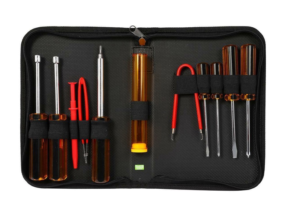 StarTech.com 11 Piece PC Computer Tool Kit with Carrying Case (CTK200)