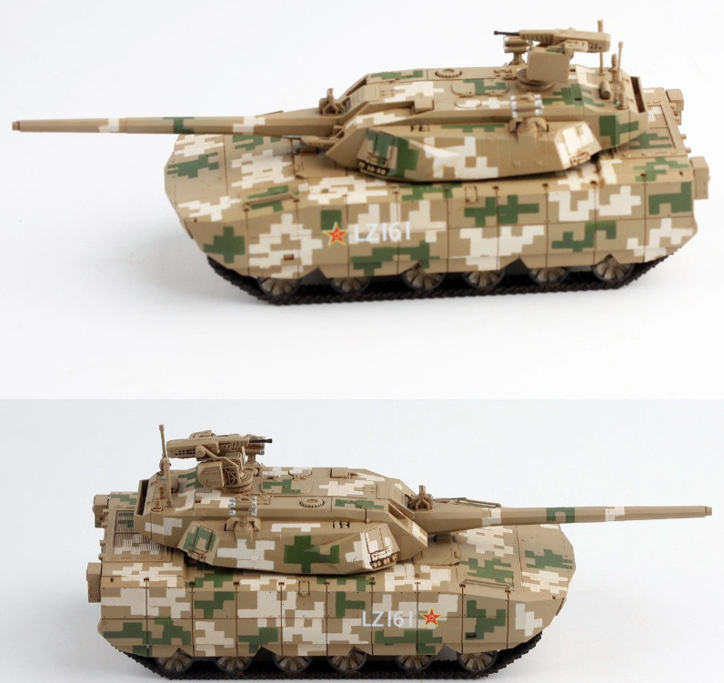 1/72 Chinese Type 100 Tank Model