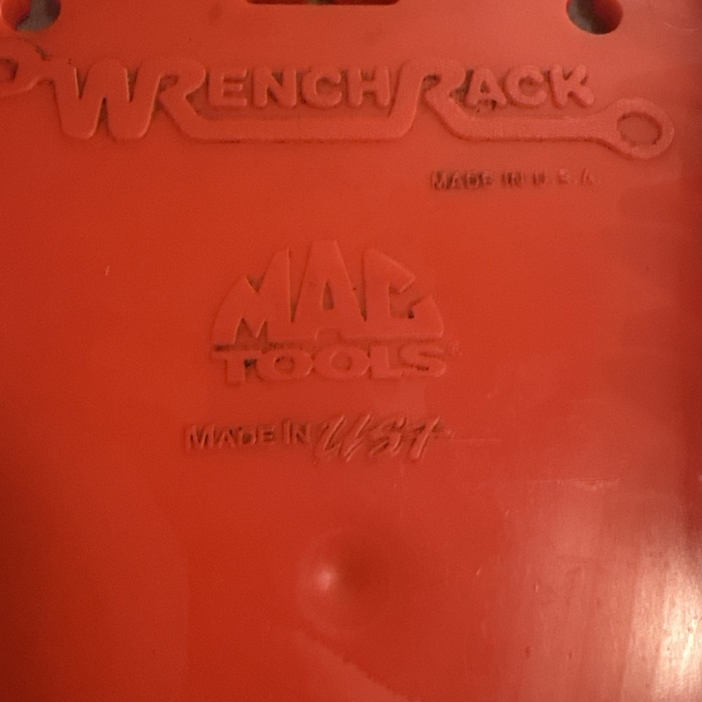 Mac Tools 15 Slot Wrench Rack - Red