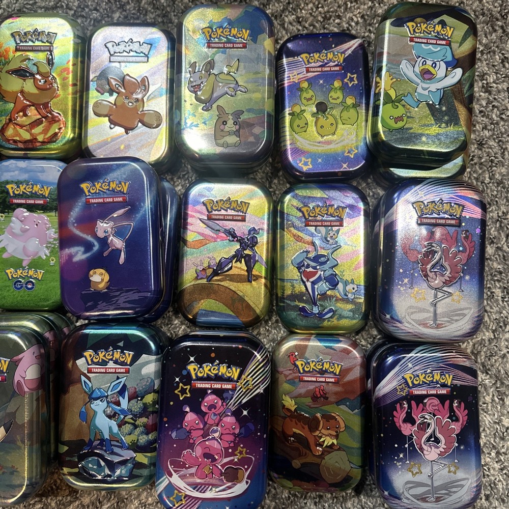 Pokemon TCG Mini Tin *EMPTY* Multiple Available
