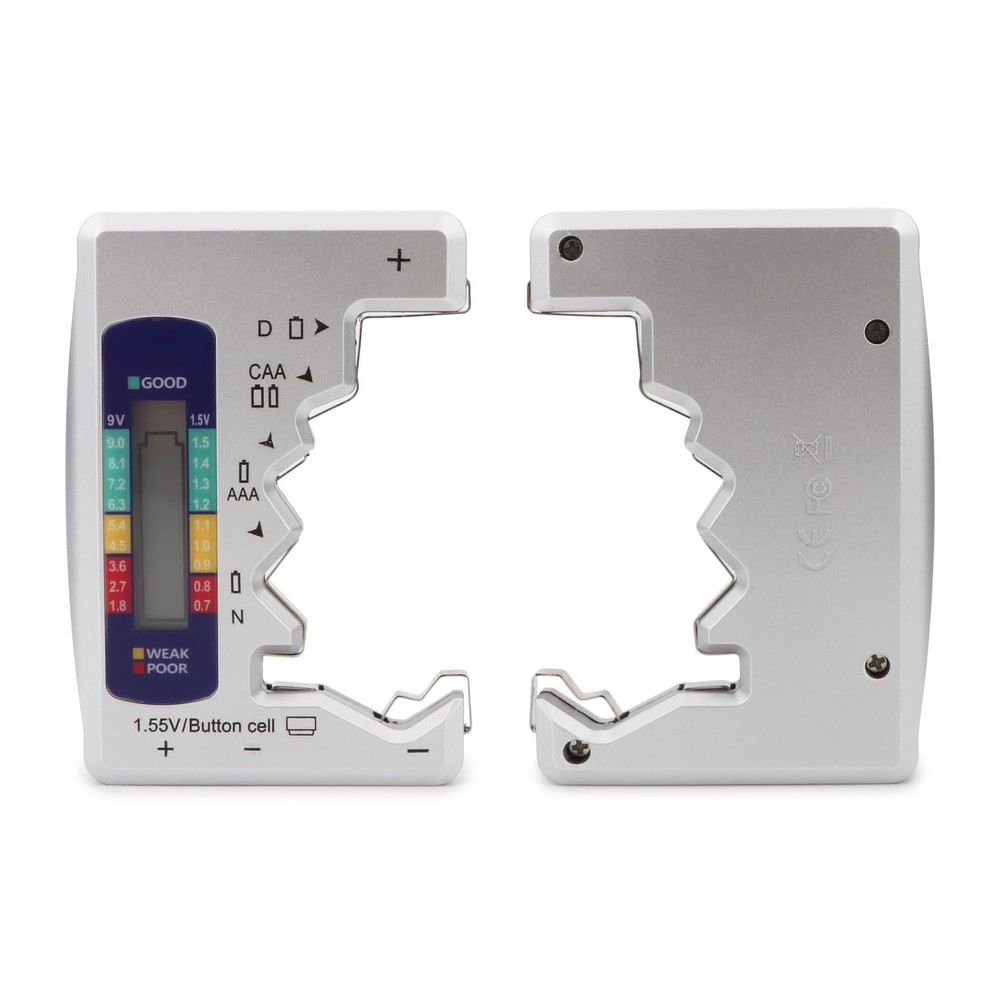 Battery Tester, Digital Universal Batteries Checker, Multi Purpose Small Batt