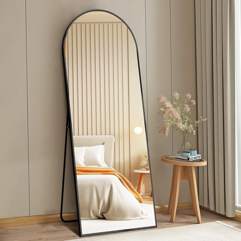 Arched Full Length Mirror with Stand