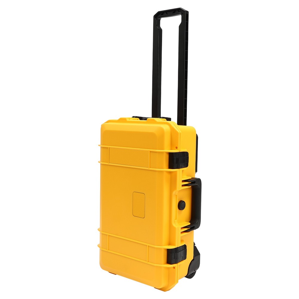 22" Camera Hard Case Protective Roller Waterproof Camera Carrying Case w/Foam