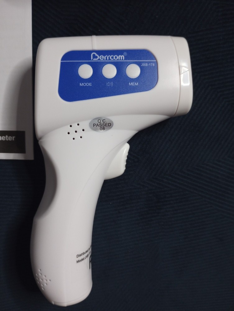 Berrcom Non-Contact Infrared Thermometer JXB-178 with 1 Second Testing