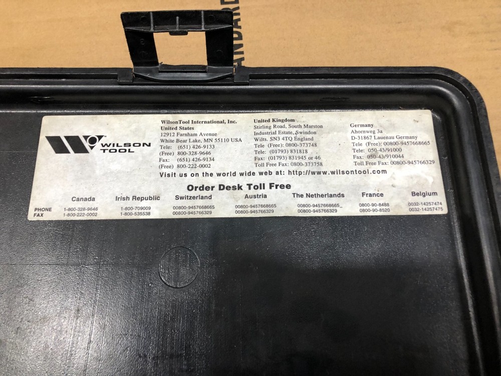 wilson tool rolling wheel offset B STN 1.