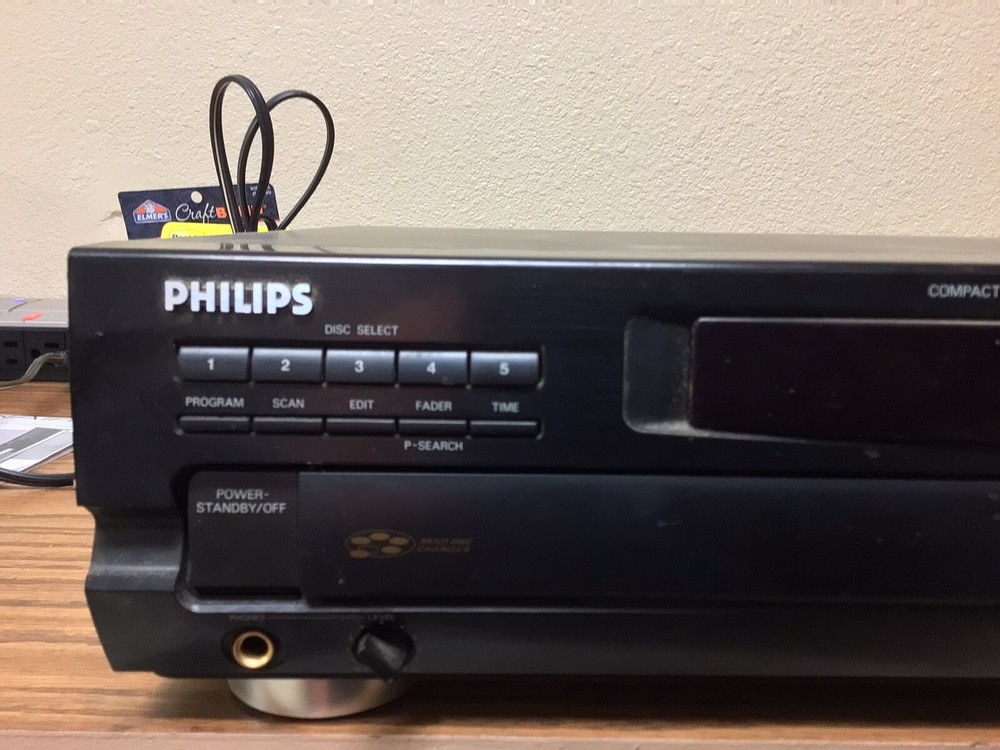Philips CDC 751 | Compact Disc Carousel Changer | Multi Disk Changer |