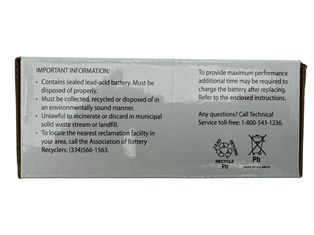 Mighty Mule 12-Volt Battery for Mighty Mule Automatic Gate Openers FM150
