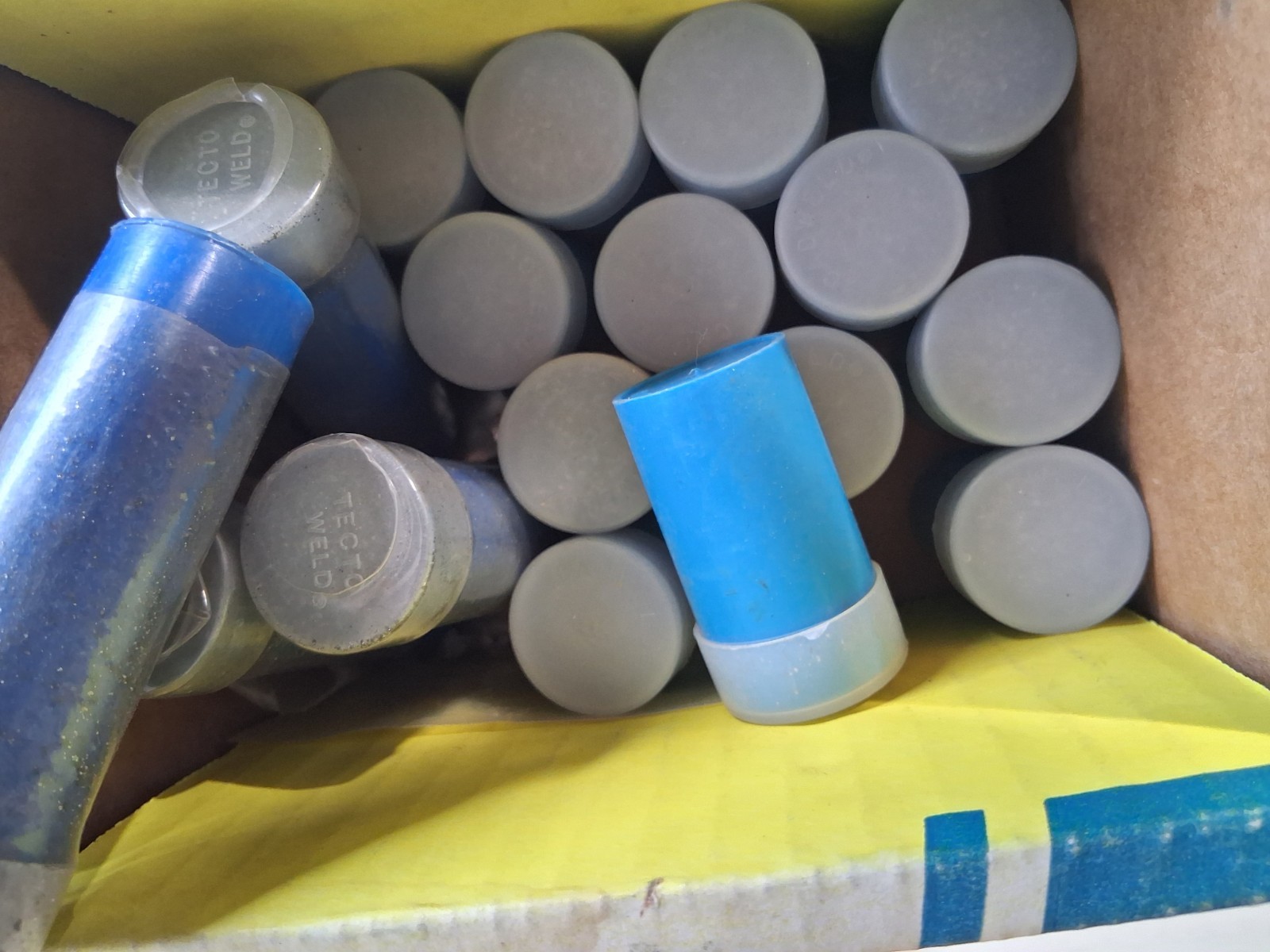 (LOT of 41pcs) Mix Erico Welding Merteral (TOTAL 41 PCS) , CA25, XL32, 65, 90,