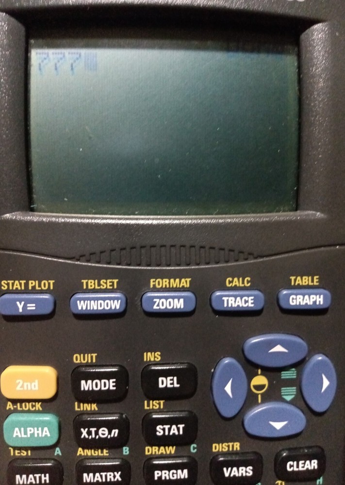 Texas Instruments TI-83 Plus Graphing Calculator NOM I-0700A *WORKING*NICE*