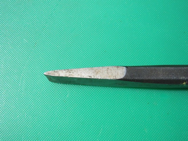 SNAP ON 1/2" PPC816 FLAT TIP CHISEL 6" LENGTH UNDERLINE LOGO PPC816A USED
