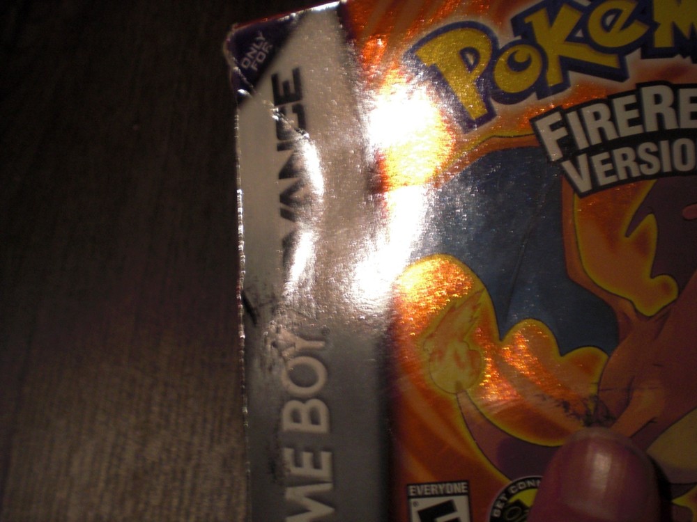 Pokémon FireRed Version Game Boy Advance GBA BOX + Inserts No Game AUTHENTIC OEM