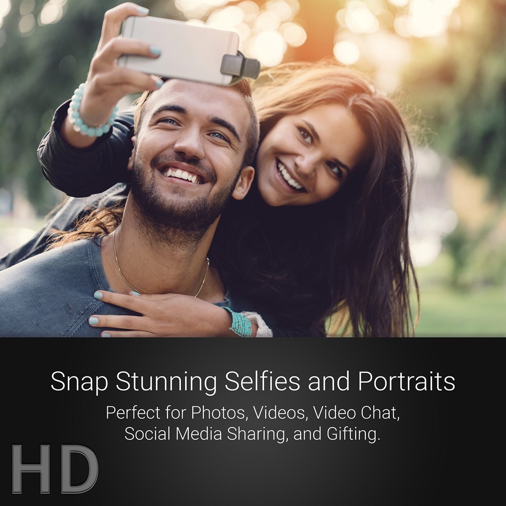 Xenvo Pro Lens Kit for iPhone/Android - Macro & Wide Angle with LED Light