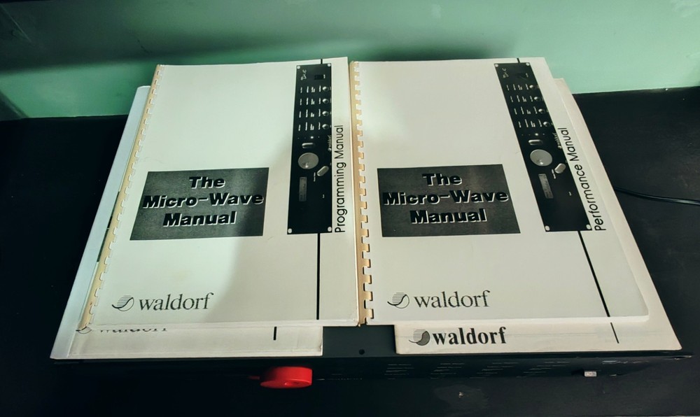 Waldorf Microwave 1 Rev. A OS 2.0 Shadow Black
