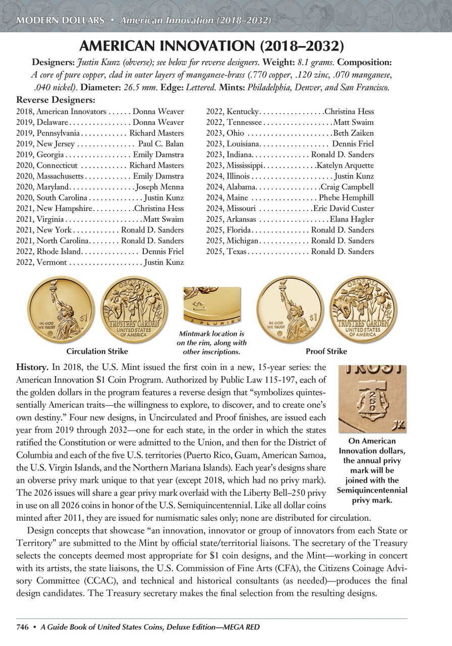 Mega Red Guide Book of United States Coins Deluxe 10th Edition