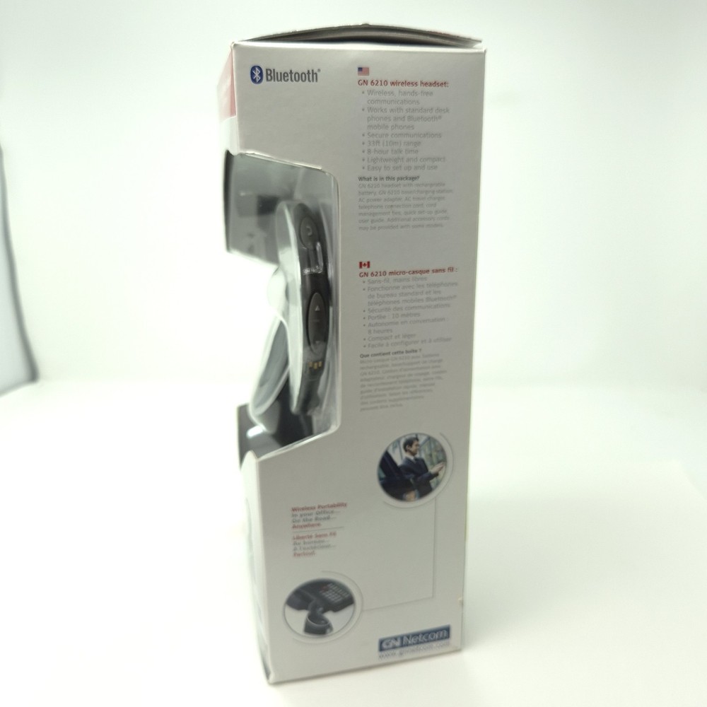 GN Netcom # GN-6210 Bluetooth WirFree. Hands Free Headset Version C