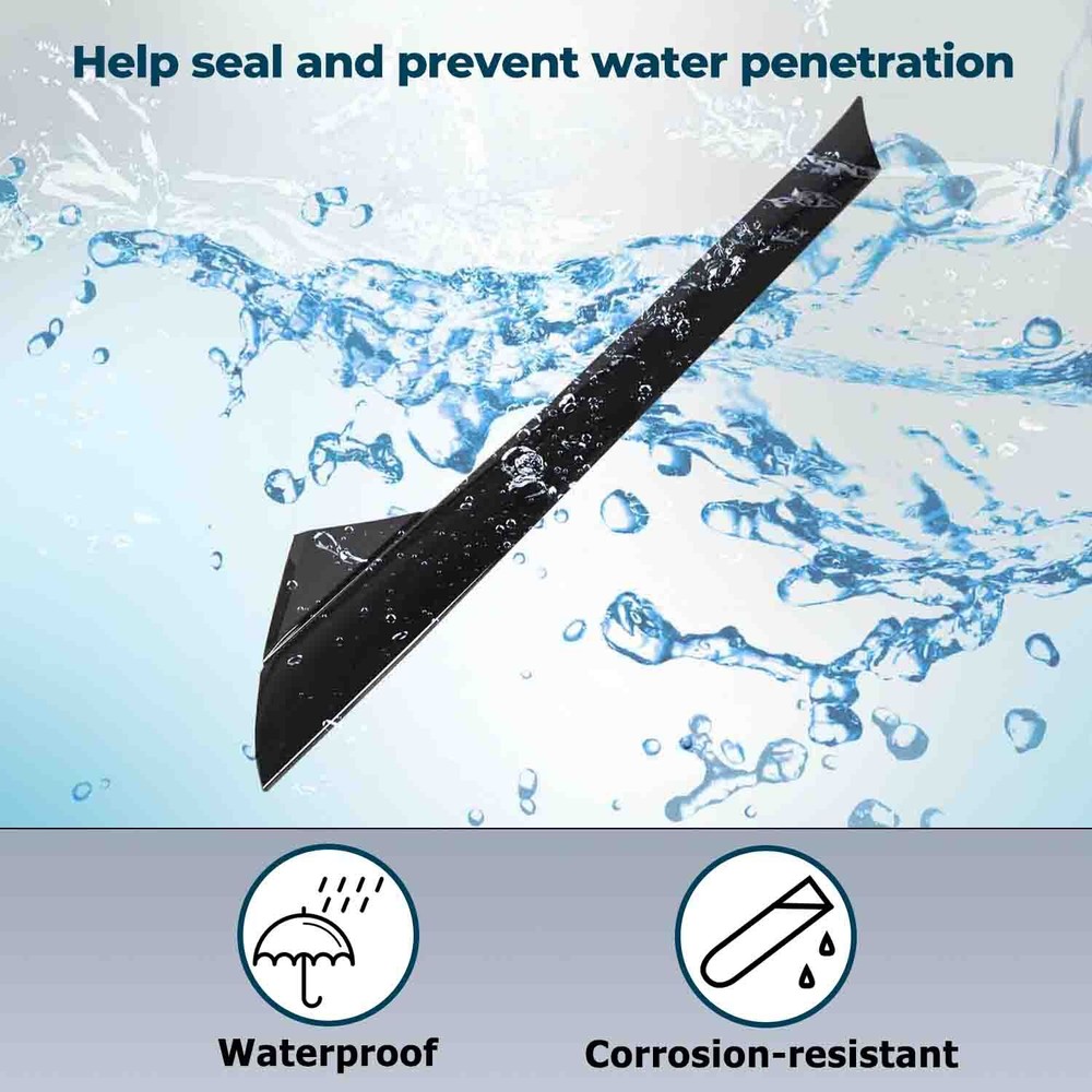 For 2011-19 Ford Explorer Windshield Outer Trim Pillar Molding Seal Right Side