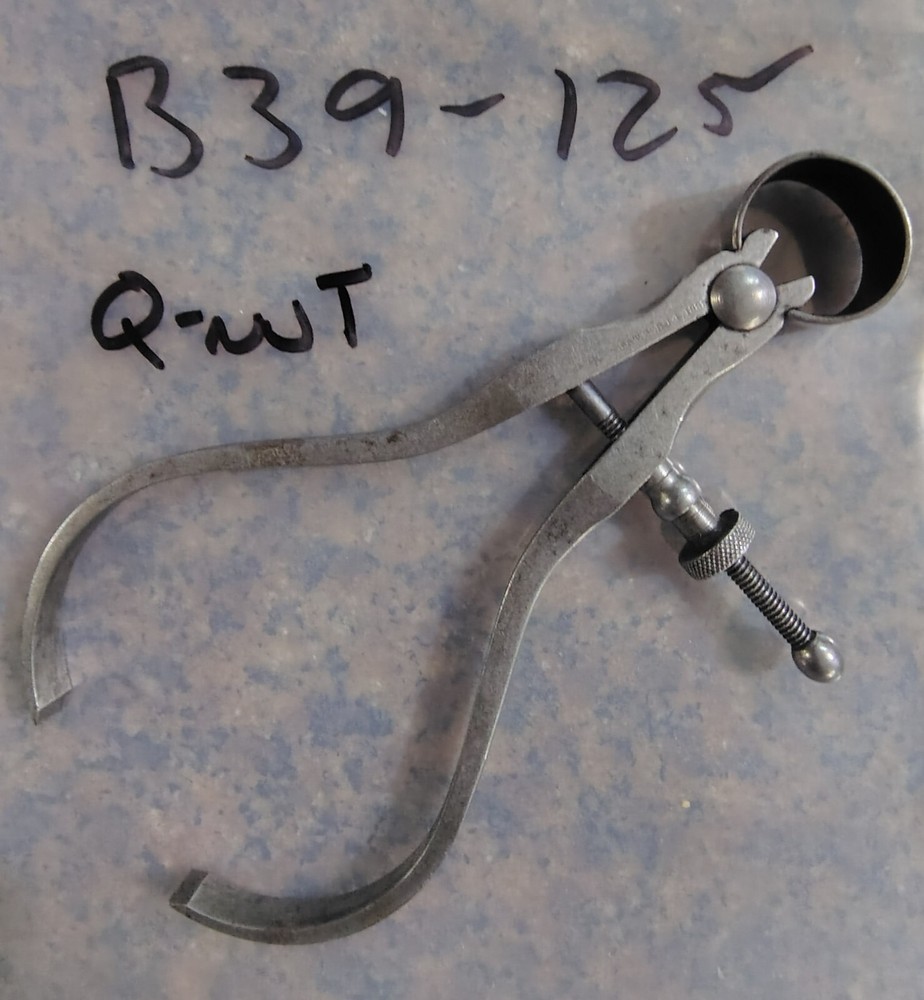 🗽 VINTAGE ID CALIPER 4-1/2" W/QUICK NUT