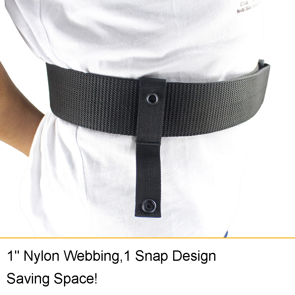 2.25" Duty Belt Nylon Handcuff Strap Security Quick Hook Handcuffs Holder Strap
